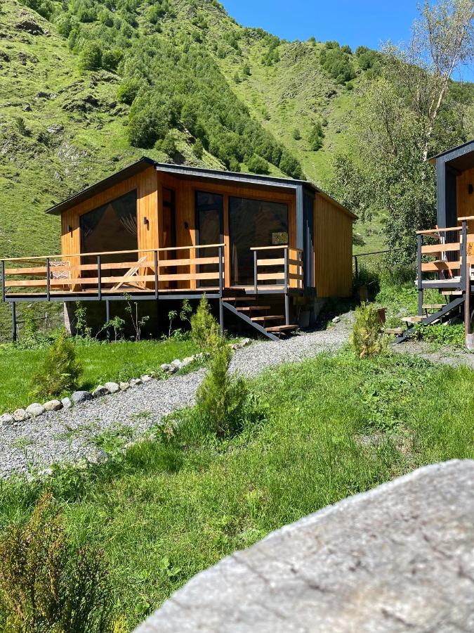 Little Wood House Gergeti Villa Kazbegi Kültér fotó